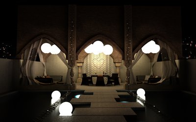 16000 s/px ,45min using Direct Lighting