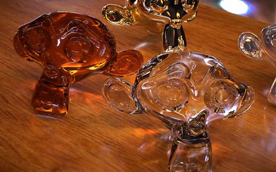 Just a few heads with materials from DB.  HDR environment.