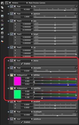 stereo in Octane UI