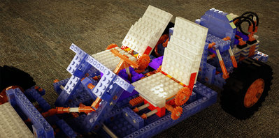 lego car, SSS on most mats, ~14 mins on 1x GTX460
