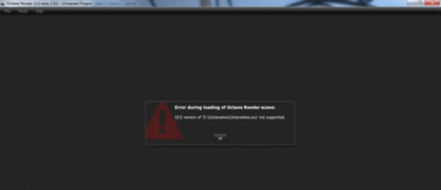 OCS opening error.