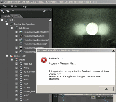 error msg.