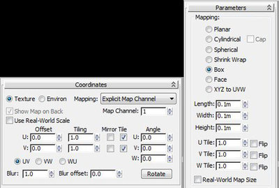 Map settings for RIGHT Teapot