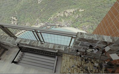The balcony