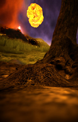 Test render in PMC, HDRI light.