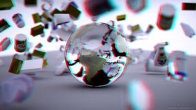 Scene 3 - The Apocalypse | anaglyph