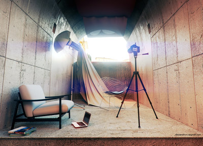 Done with 3dsmax, sketchup, post processing in photoshop
