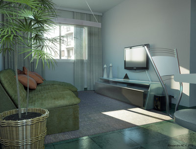 Done with 3dsmax, post processing in photoshop
