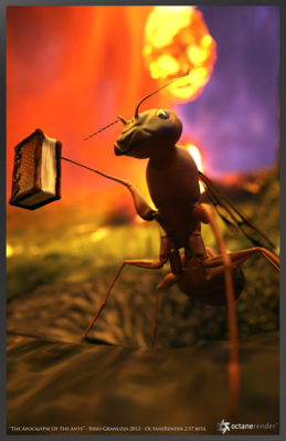 In this picture, the ant is about 70cm long.<br />Incorrect size and no BUG.