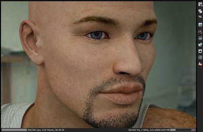 Jeremy Test with Mec4D beard project.