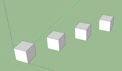 a component copied 4 times