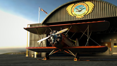 Finally, the sun is here ! Good flight Suzan !
