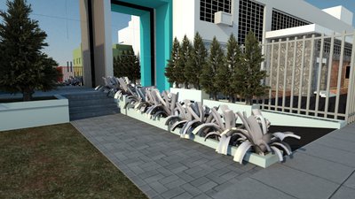 plants dont render textures in the whole scene