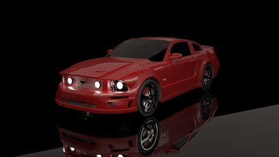 Vray Render render time 7mins 09 seconds