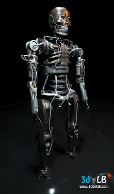 Robot Full Body - 130,000 Polygons