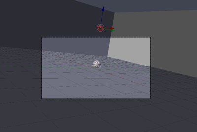 The red is the light source in the tube.