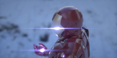 Glare, Anamorphic-like shaped.