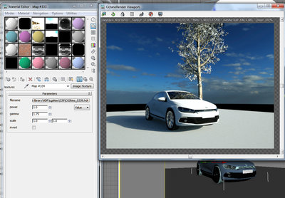 HDR gamma is 1.75. shadows are dark but background is weird.