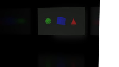 I created this by uv mapping the texture in blender, and then enabling texture emission in the base texture node. I ended getting this and I am far happier with it than my past results (couldn't get anything like it before), but it's still not as crisp as I'd like. The screen seems too white no matter what I do. I want a little white, but this seems overpowered. I want the colors to pop a little more, and for the black to stand out. Instead, I get an effect similar to a projector screen being photographed by an audience member. Not the effect I want or need. :\