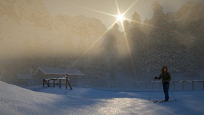Direct Lighting - Sphere scale 50 - Scatter 0.5 - Scale 0.5 - Sphere opacity 0.8 - NO SMOOTH.