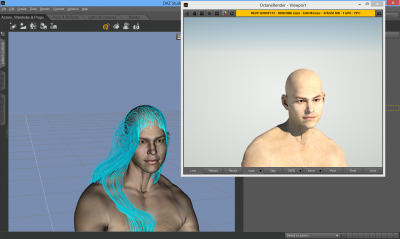 Screen shot when finished rendering