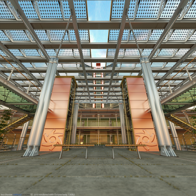 OCTANE HQ. The Playground, where the staff gather during lunchtime and events are held on special occasions (like the launch of Octane 5.0, the worlds first interactive unbiased renderer that runs on your cellphone)