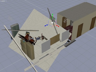And the same scene after pressing Scroll Lock