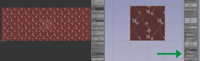 Blender 2.68a, correct projection from view (according to me).