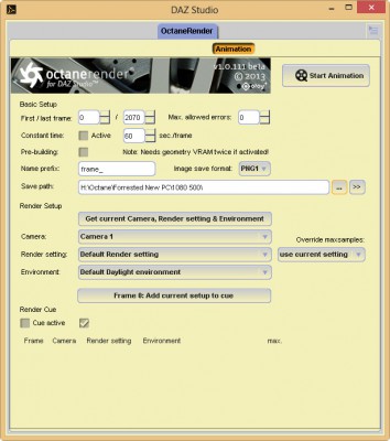 Plugin Animation Window