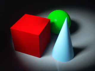 Normal viewport render.