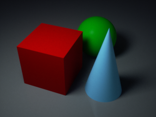 Viewport render with FINAL button pressed.