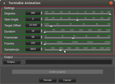 debugging enabled on the settings group