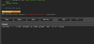 Lua doc error