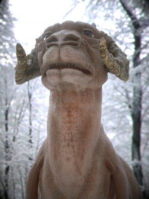 I like the neck of this Naked Tauntaun.