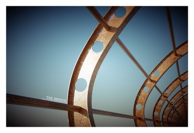This was suppose to be the BMW car on the bridge, since I can't open the OCS file and re-render it, memory limitations, I decided to render only a fragment of that bridge.