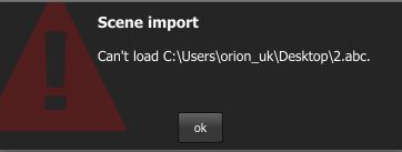 fail to load when 'preserve subdevision surfaces' checked in Daz exporter.