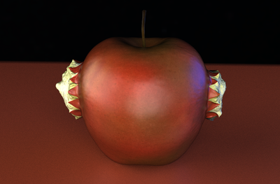 the original render from Octane... I turned off vignetting and tonemapping. 10 min. a-cookin'!