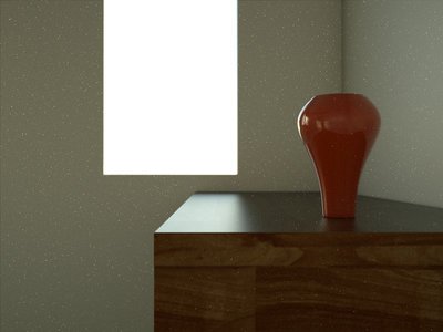 Path tracing with sunlight 16000 samples maxdepth 16 several hours