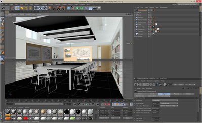 The correct composition of image ad objects in View port