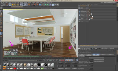 what you see in Octane live viewport