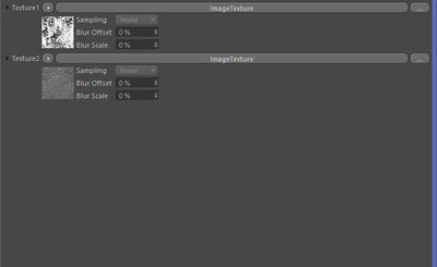 Two Grungy Images within the Multiply node