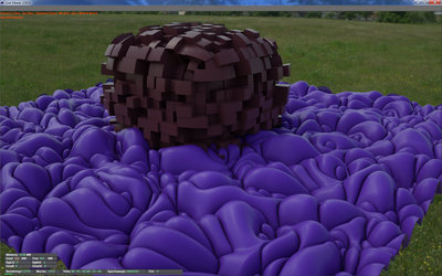improved displacement with c4d shaders