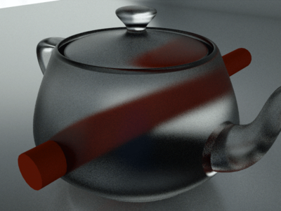 This are actually 10 renders, 30 seconds each (5 min), blended together in PS...