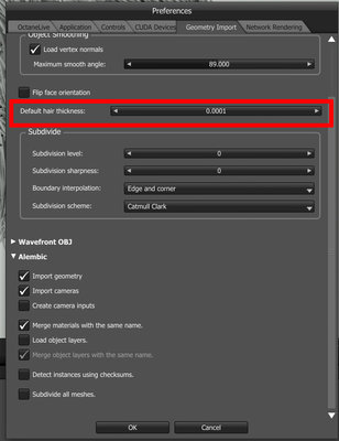 Alembic Preference Settings