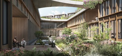 Herzog & De Meuron . Vilhelm Lauritzen .  New North Zealand Hospital . hillerød (4).jpg