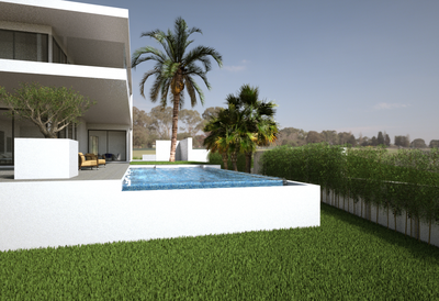 Grass with normal displacement
