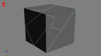 A qubemapped cube ;)<br />1: N-gon in Softimage<br />2: Render in Softimage<br />3: Render in Octane