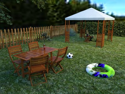 Back yard
