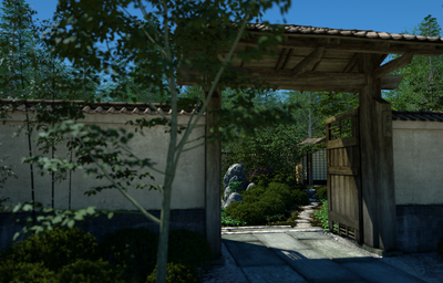 Japanese Tea Garden by HowieFarkes