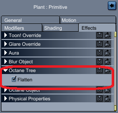 Flatten Option